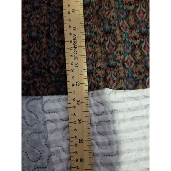 EDC Floral Button up Blouse Sz XL Fall Colours - Picture 7 of 7